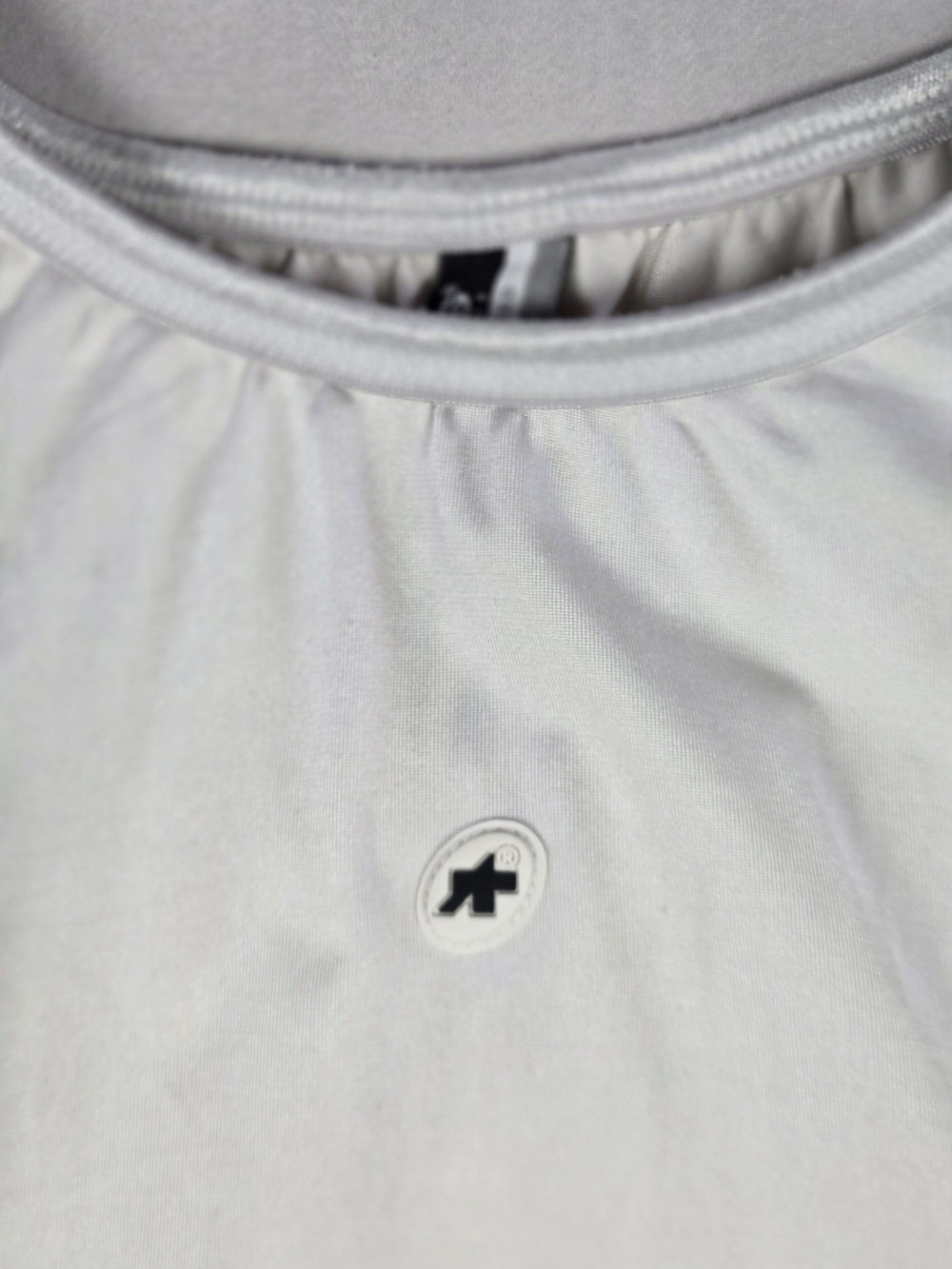 ASSOS of Switzerland White Cycling Base Layer Shirt Size M VGUC - Picture 2 of 10